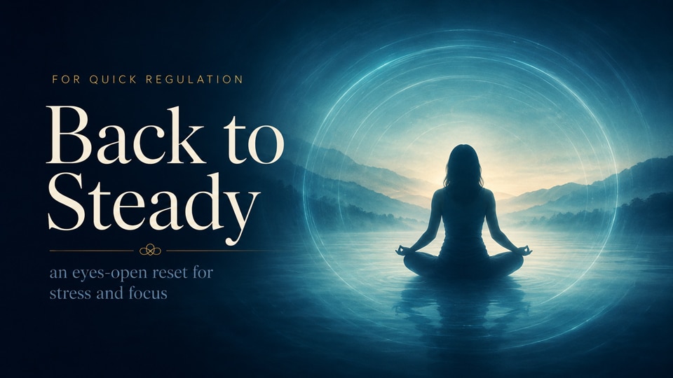 Back to Steady meditation thumbnail